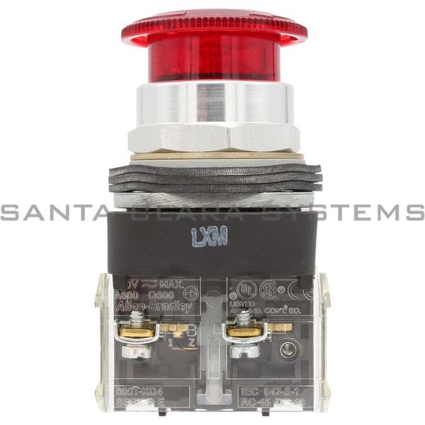 Allen Bradley 800T-FXTQ10RD4 Pushbutton Switch Product Image