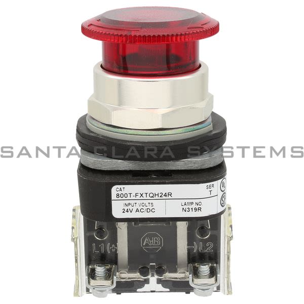 Allen Bradley 800T-FXTQH24R Pushbutton Switch Product Image