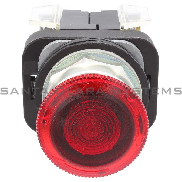 Allen Bradley 800T-FXTQH24RA2 Illuminated Push Button Type 4,13 2 Position Twist-Release Full V LED High Visibilty 24V Red Cap 1 N.O. 1 N.C.L.B. Product Image