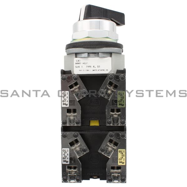 Allen Bradley 800T-H17CY Selector Switch Product Image