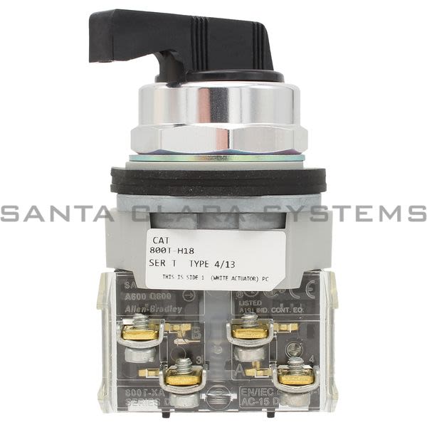 Allen Bradley 800T-H18B Selector Switch Product Image