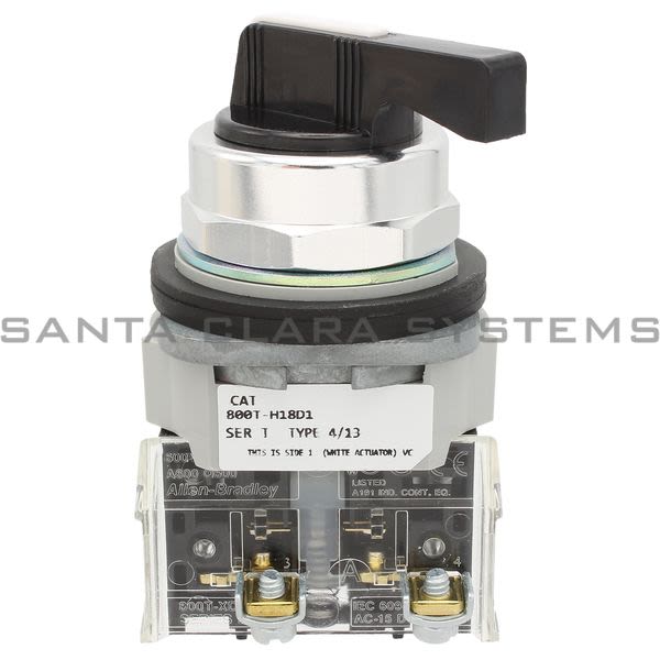 Allen Bradley 800T-H18D1 Selector Switch Product Image