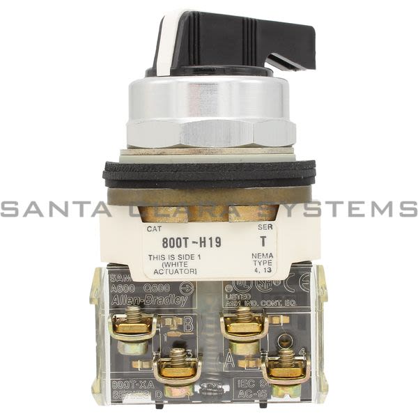 Allen Bradley 800T-H19B Selector Switch Product Image