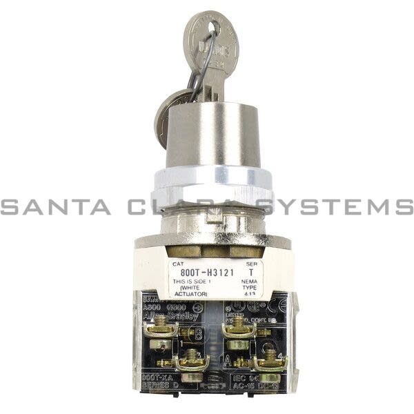 Allen Bradley 800T-H3121A Cylinder Lock Selector Switch Product Image