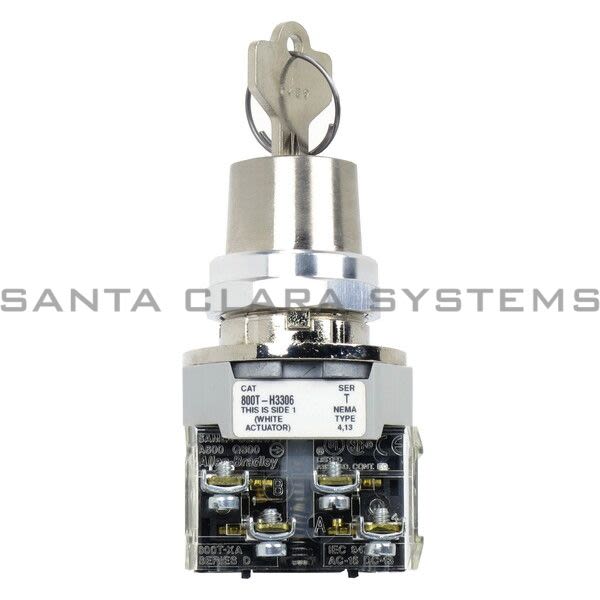 Allen Bradley 800T-H3306A Selector Switch Product Image