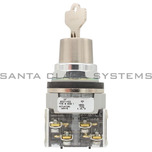 Allen Bradley 800T-H33KB6AEXX Selector Switch Product Image