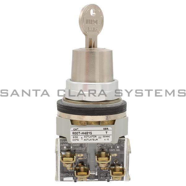 Allen Bradley 800T-H4815A Key Lock 2 Pos Selector Switch Product Image