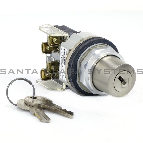 Allen Bradley 800T-H4816A Key Lock 2 Pos Selector Switch Product Image