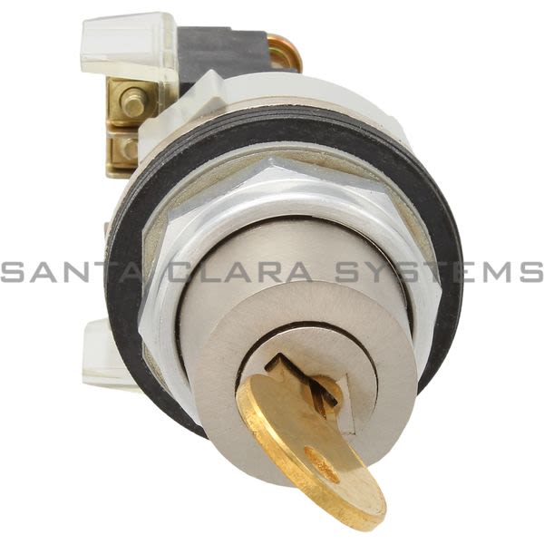 Allen Bradley 800T-H4818A Key Lock 2 Pos Selector Switch Product Image