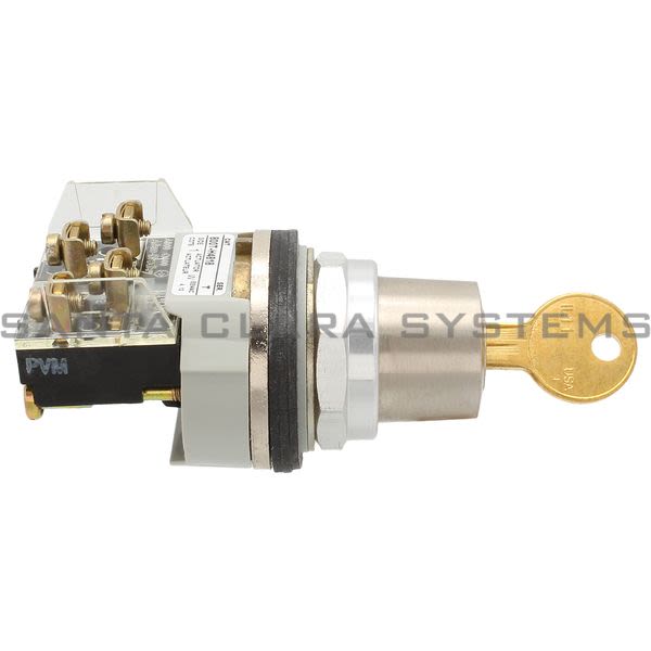 Allen Bradley 800T-H4818A Key Lock 2 Pos Selector Switch Product Image