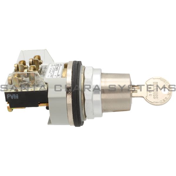 Allen Bradley 800T-H4819A Key Lock 2 Pos Selector Switch Product Image