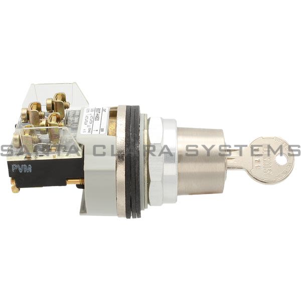 Allen Bradley 800T-H4820A Key Lock 2 Pos Selector Switch Product Image