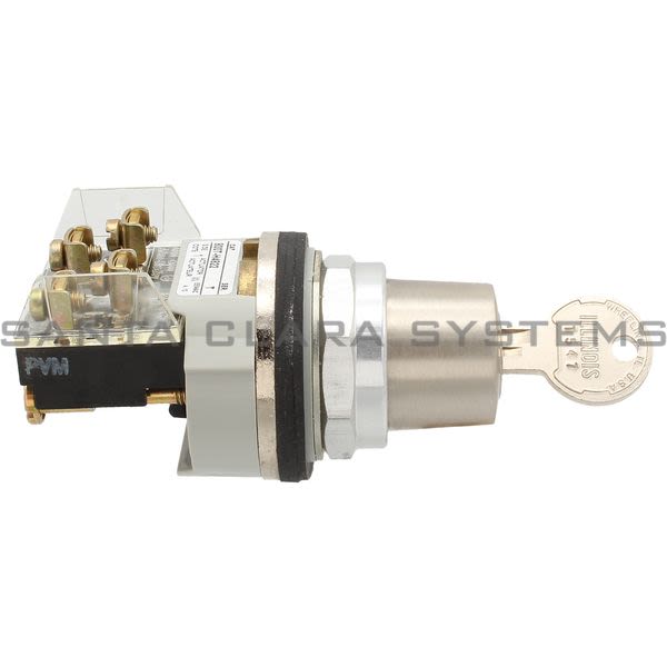 Allen Bradley 800T-H4822A Key Lock 2 Pos Selector Switch Product Image