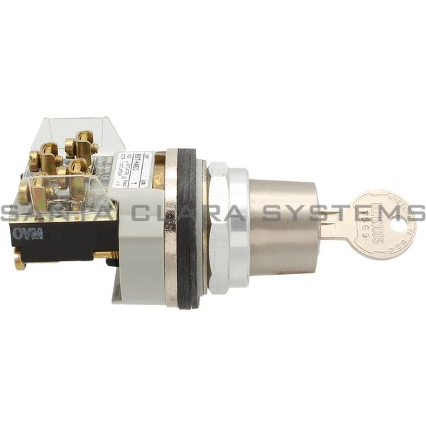 Allen Bradley 800T-H4823A Key Lock 2 Pos Selector Switch Product Image
