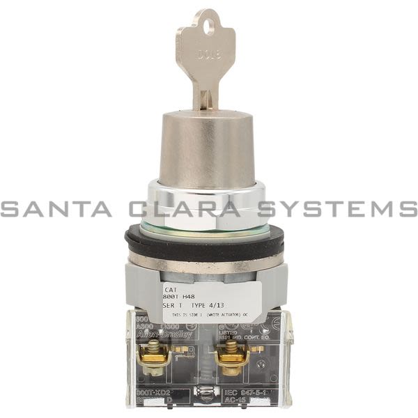 Allen Bradley 800T-H48D2 Lock Cylinder Selector Switch Product Image