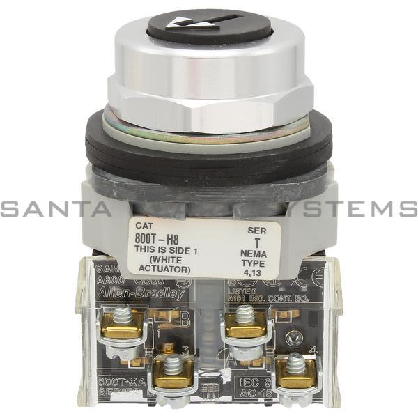 Allen Bradley 800T-H8A Selector Switch Product Image