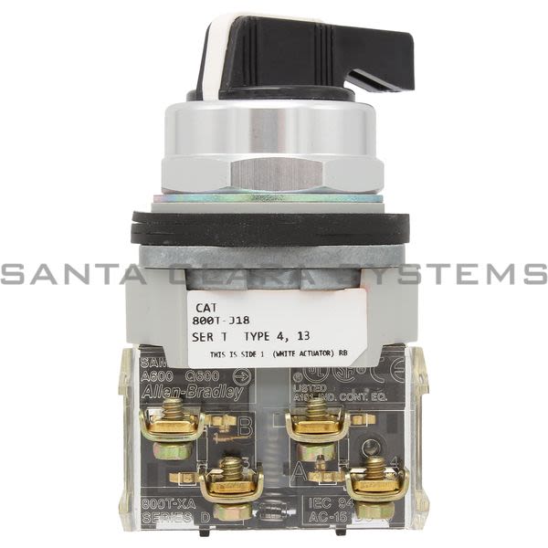 Allen Bradley 800T-J18B Selector Switch Product Image