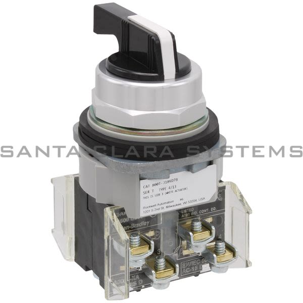 Allen Bradley 800T-J18KD7B Selector Switch Product Image