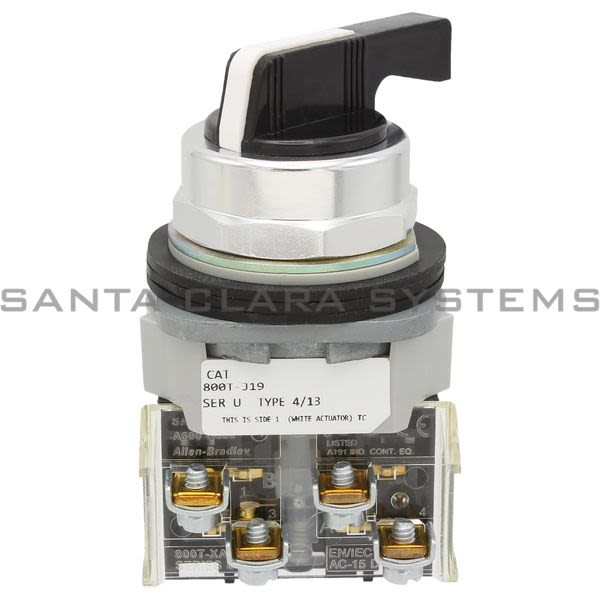 Allen Bradley 800T-J19KB7A Selector Switch Product Image