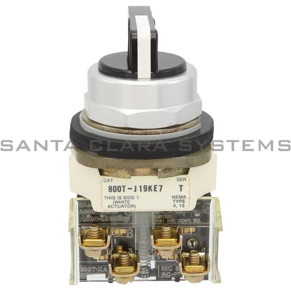 Allen Bradley 800T-J19KE7A Selector Switch Product Image