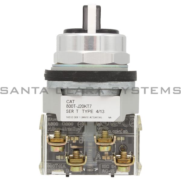 Allen Bradley 800T-J20KT7B Selector Switch Product Image