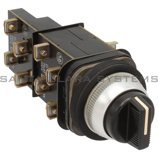Allen Bradley 800T-J2H12 3 Position Selector Switch Product Image