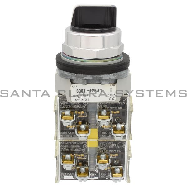Allen Bradley 800T-J2KA1WA Selector Switch Product Image