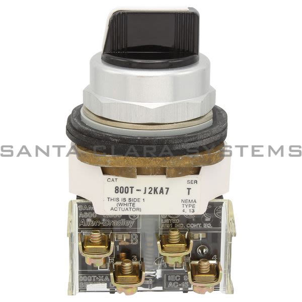 Allen Bradley 800T-J2KA7A Selector Switch Product Image