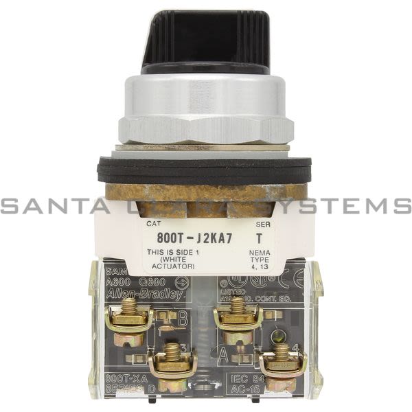 Allen Bradley 800T-J2KA7B Selector Switch Product Image