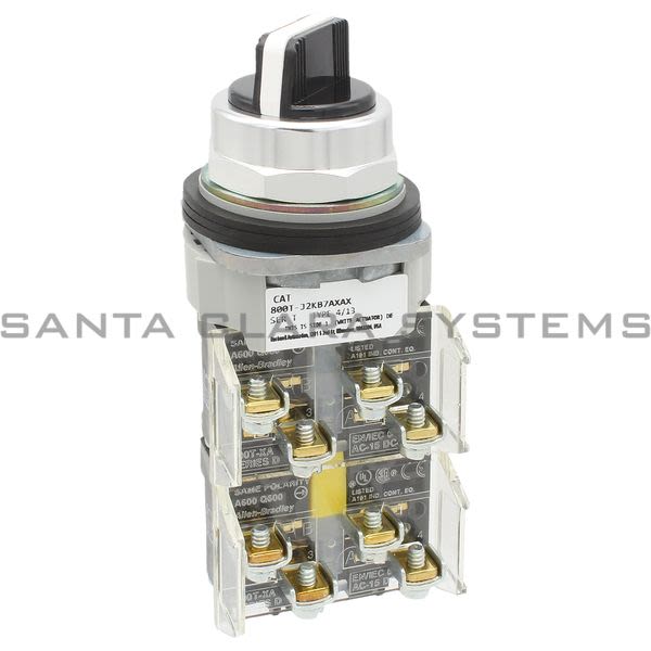 Allen Bradley 800T-J2KB7AXAX Selector Switch Product Image