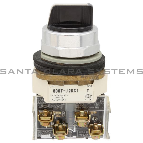 Allen Bradley 800T-J2KC1A Selector Switch Product Image