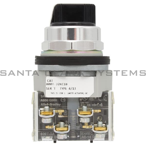 Allen Bradley 800T-J2KC1B Selector Switch Product Image
