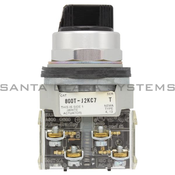 Allen Bradley 800T-J2KC7AEXX Selector Switch Product Image