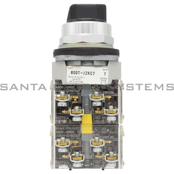 Allen Bradley 800T-J2KC7C Selector Switch Product Image