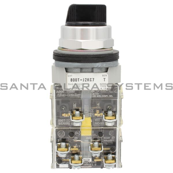 Allen Bradley 800T-J2KC7GEMX Selector Switch Product Image
