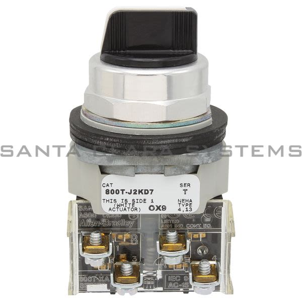 Allen Bradley 800T-J2KD7A Selector Switch Product Image