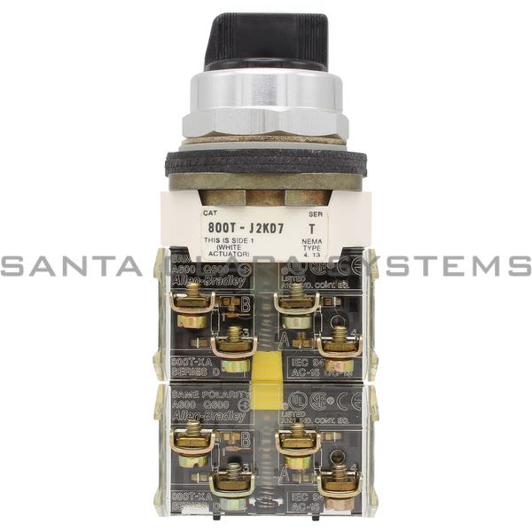 Allen Bradley 800T-J2KD7C Selector Switch Product Image