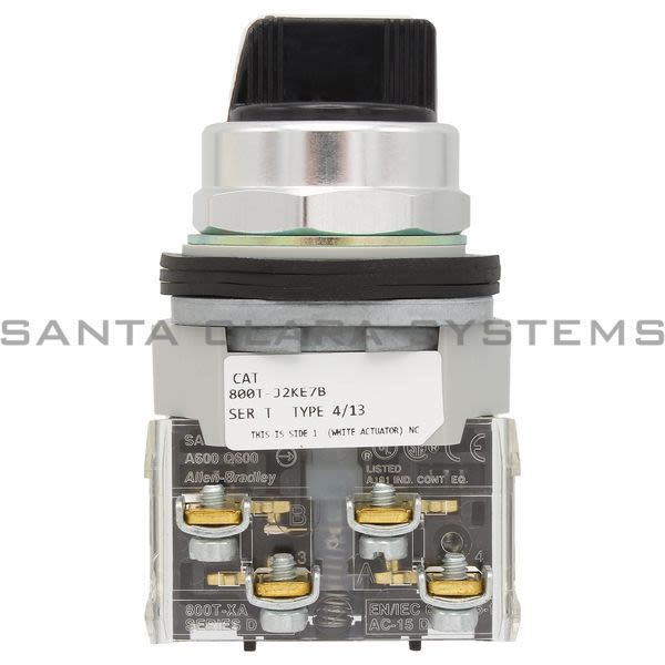 Allen Bradley 800T-J2KE7B Selector Switch Product Image