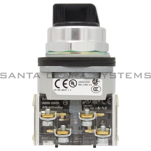 Allen Bradley 800T-J2KE7B Selector Switch Product Image