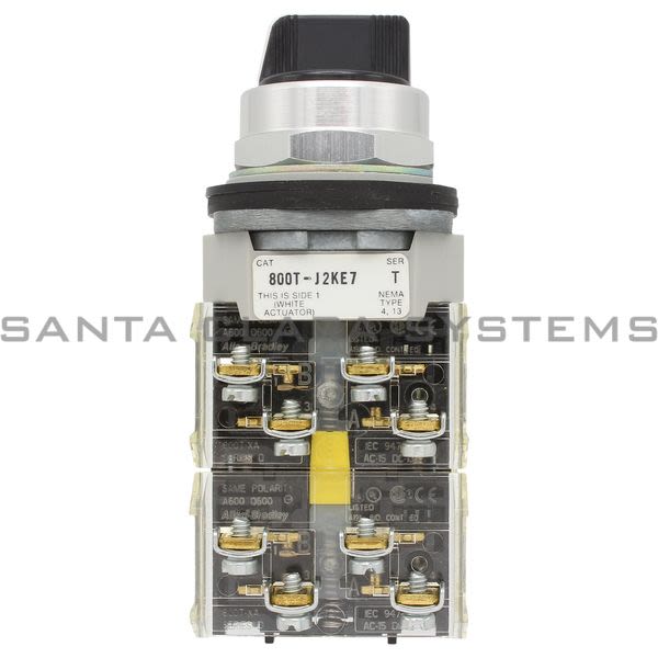 Allen Bradley 800T-J2KE7C Selector Switch Product Image