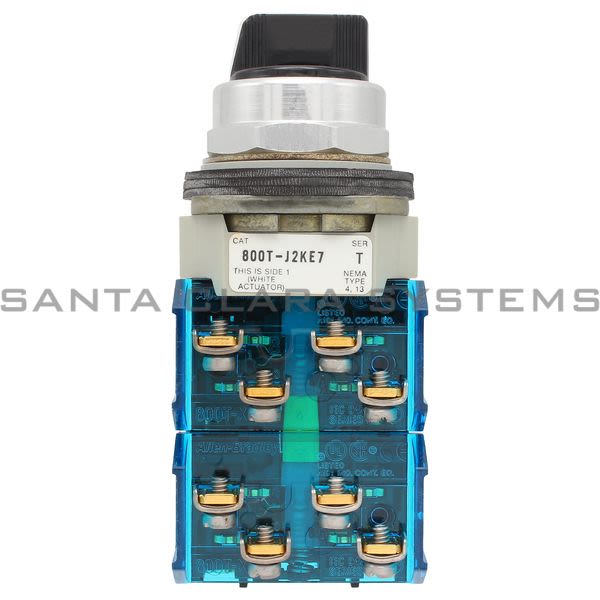 Allen Bradley 800T-J2KE7CV Selector Switch Product Image