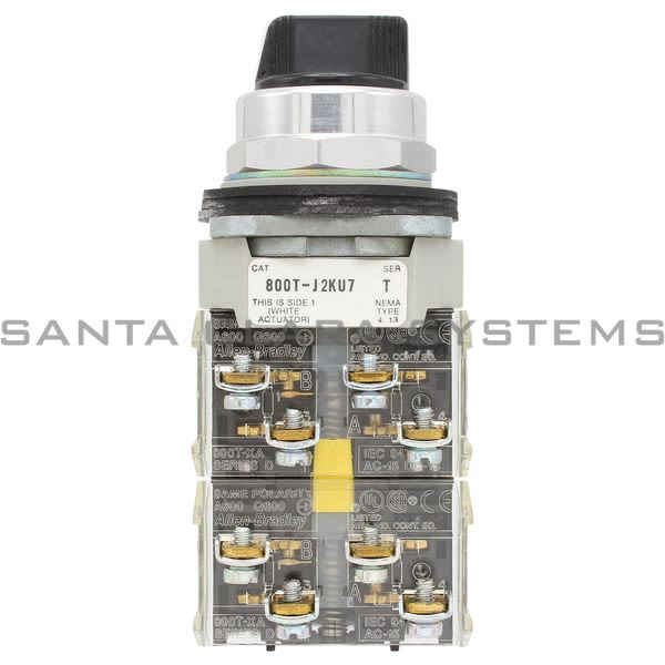 Allen Bradley 800T-J2KU7C Selector Switch Product Image