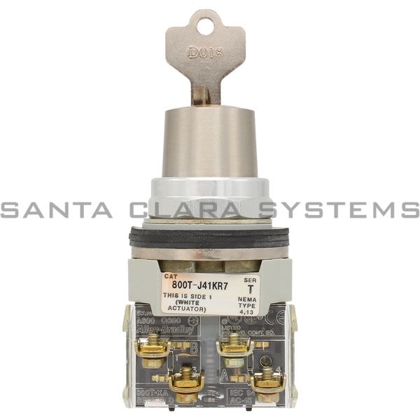 Allen Bradley 800T-J41KR7B Selector Switch Product Image