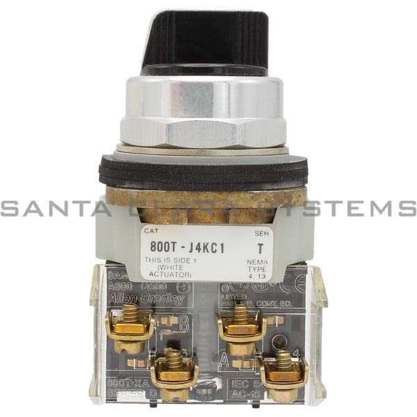 Allen Bradley 800T-J4KC1B Selector Switch Product Image