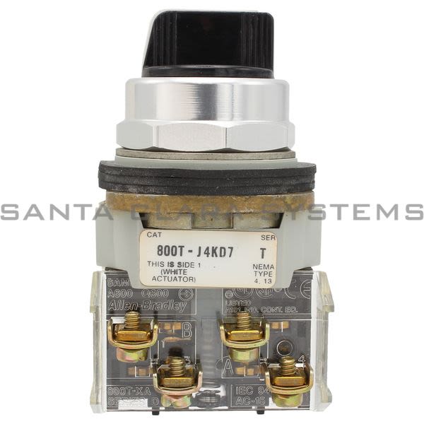 Allen Bradley 800T-J4KD7 Selector Switch Product Image