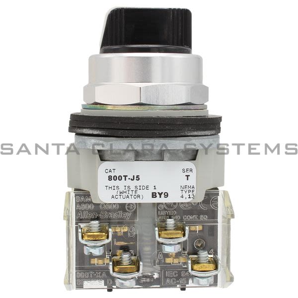 Allen Bradley 800T-J5B Selector Switch Product Image