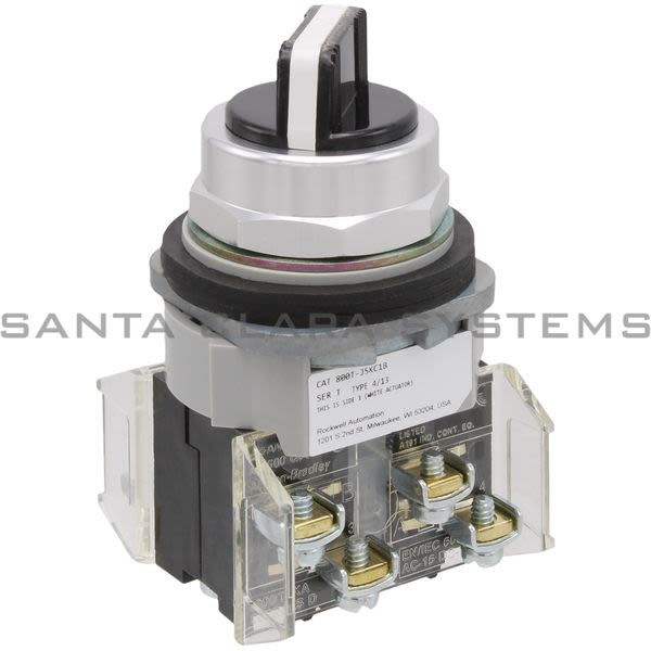 Allen Bradley 800T-J5KC1B Selector Switch Product Image
