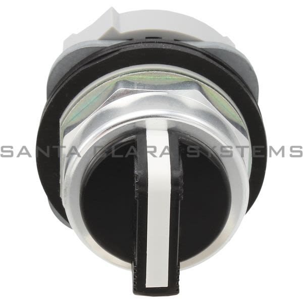 Allen Bradley 800T-J5KE7 Selector Switch Type 4,13 3 Position Spring Return From Right Black Std. Knob Product Image