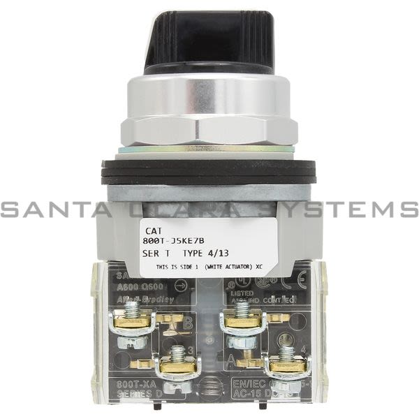 Allen Bradley 800T-J5KE7B Selector Switch Product Image