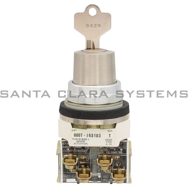 Allen Bradley 800T-J63103A Selector Switch | Keyed Product Image